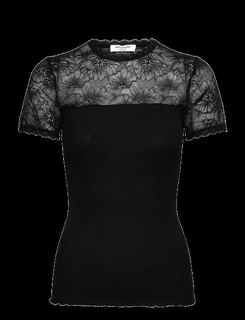 Rosemunde | Rwbeatha Silk Ss Lace  T-Shirt | XL