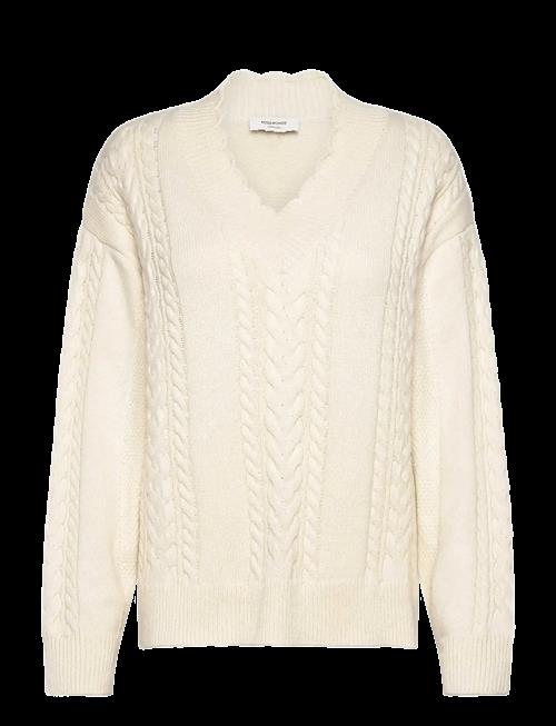 Se Rosemunde | Rwalexa Ls Wool Blend V-Neck Pullover | XS hos Booztlet