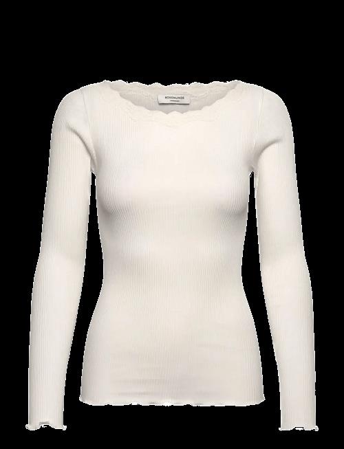 Rosemunde | Rwbaybay Ls Boatneck Lace T-Shirt | XL
