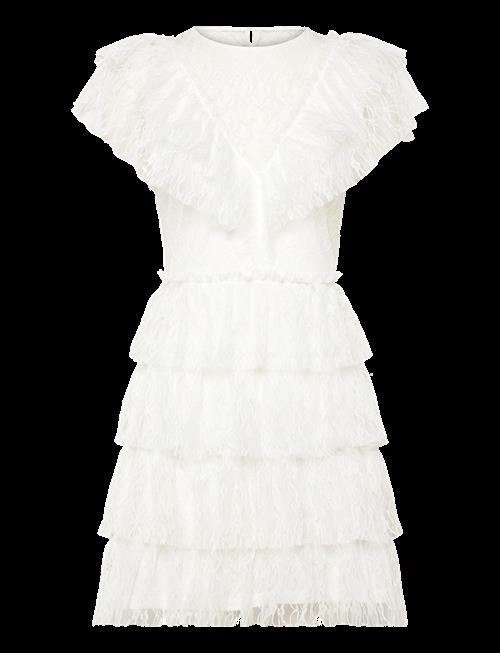 Bubbleroom | Lace Frill Short Dress | XL