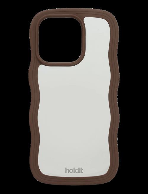 Holdit | Wavy Case Iphone Chocolate/Mirror | IPHONE 15-14-13