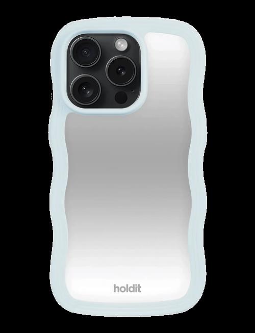Holdit | Wavy Case Iphone Mineral Blue/Mirror | IPHONE 14PRO