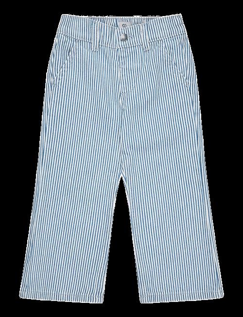 Copenhagen Colors | Y/D Twill Pant W. Wide Leg And Embroidery | 146