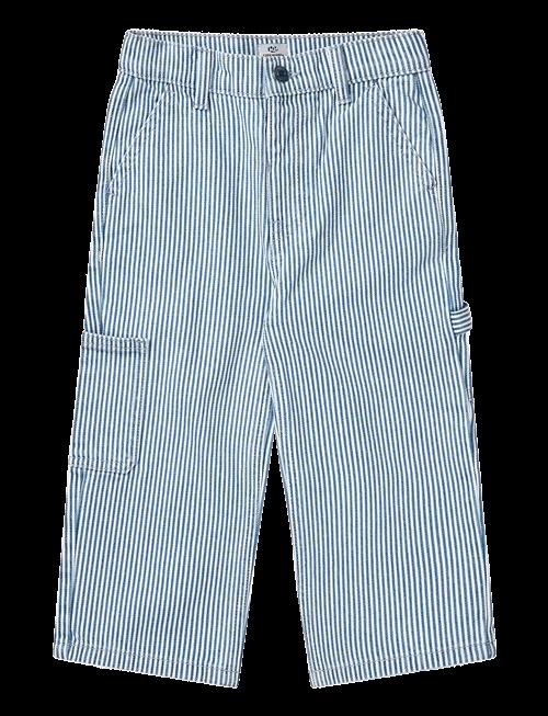 Copenhagen Colors | Y/D Stripe Twill Cargo Pants W. Adj. Waist | 146