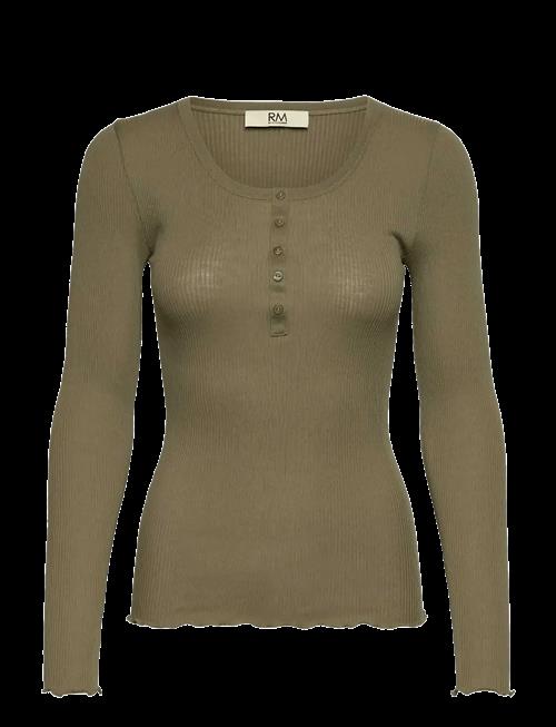 RM By Rosemunde | Rmwbalta Modal Ls Placket T-Shirt | XS