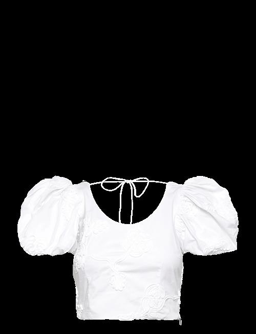 ROTATE | Puff Sleeve Cotton Top | 34