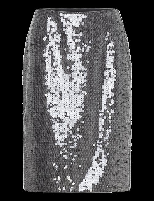 ROTATE | Net Sequin Midi Skirt | 36