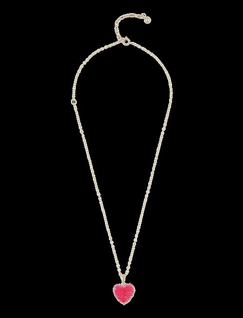 SNÖ of Sweden | Sugar Hearts Pendant Neck 42 G/Red - 42 Cm | 42 CM
