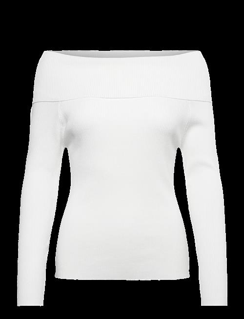 A-View | Rib Offshoulder Blouse | XXL