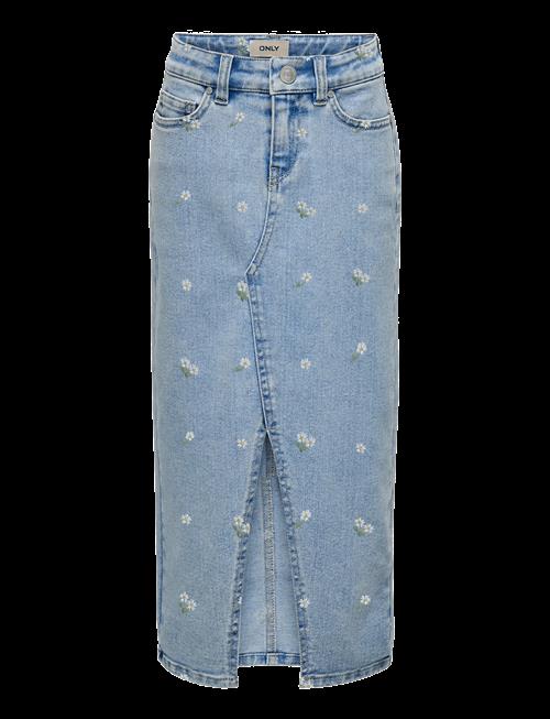 Kids Only | Kogsiri Front Slit Emb Skirt Dnm Azg | 134