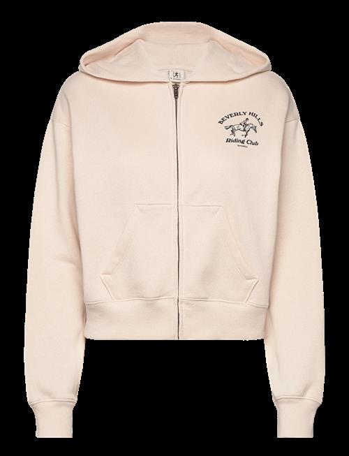 Sporty & Rich | Bh Riding Club Soft Cropped Zip Hoodie | L
