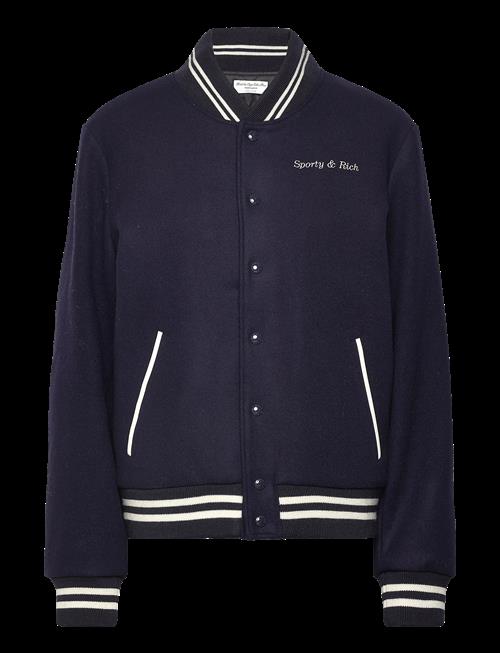 Sporty & Rich | Eden Crest Varsity Jacket Mens | M