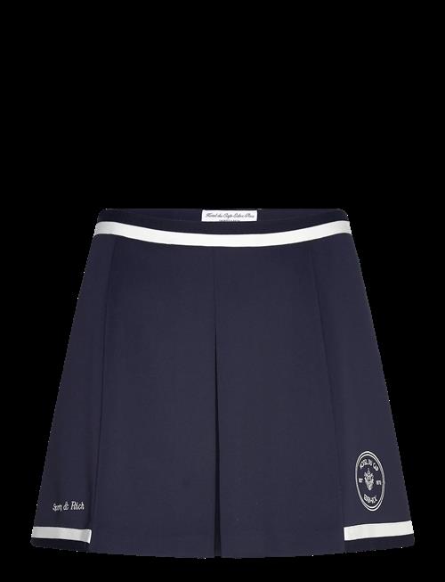 Sporty & Rich | Eden Crest Embroidered Mila Skirt | L