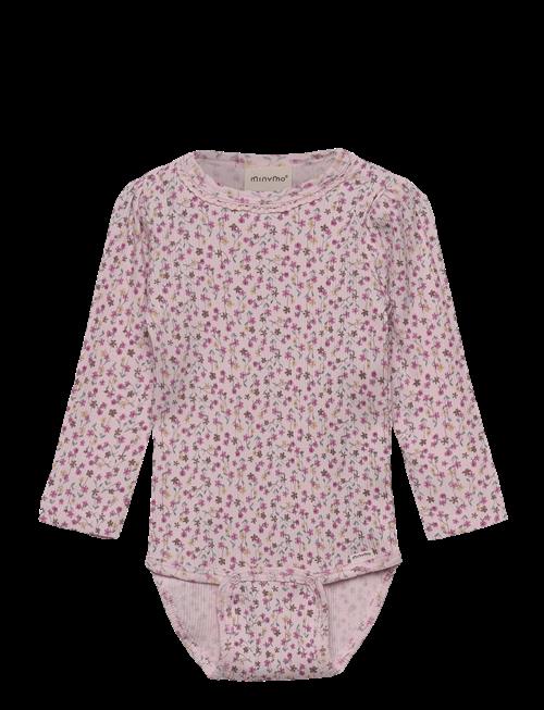 Minymo | Body Ls Aop Rib | 62