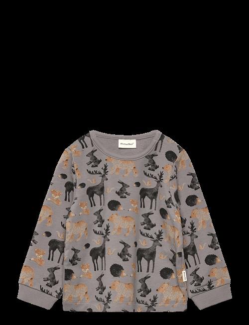 Minymo | T-Shirt Ls Aop Sweat | 74