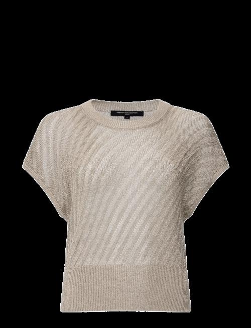 French Connection | Jada Metallic Knit Top | S