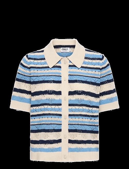 ONLY | Onllula Polo S/S Cardigan Knt Noos | L