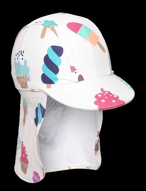 Geggamoja | Uv-Hat Beige Ice Cream | 4-10MÅN