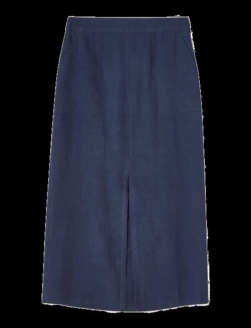 Lexington Clothing | Midi Linen Skirt | S