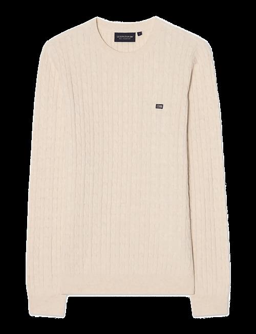 Lexington Clothing | Organic Cotton Cable Knitted Sweater | XS