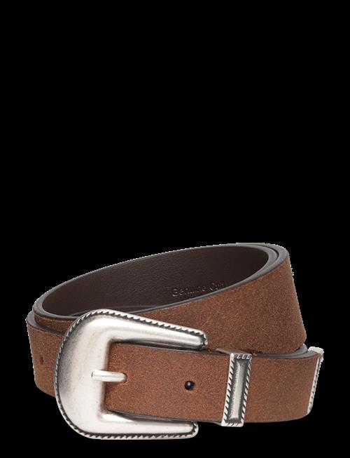 Anderson's | Western Belt - Suede Brown - 3,5-2,5 Cm | 105