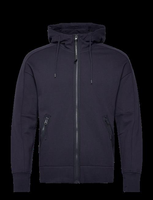 C.P. Company | Diagonal Raised Fleece Goggle Zipped Hoodie | XS