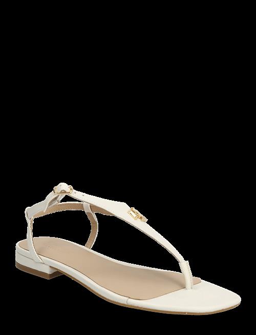 Lauren Ralph Lauren | Everley Ii Crosshatch Leather Sandal | 37
