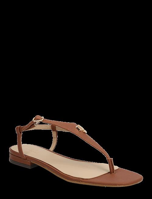 Lauren Ralph Lauren | Everley Ii Crosshatch Leather Sandal | 42