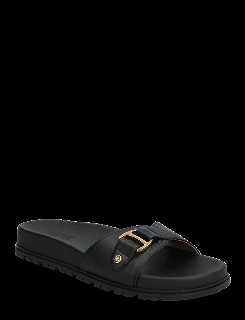 Lauren Ralph Lauren | Tasha Leather Slide Sandal | 42