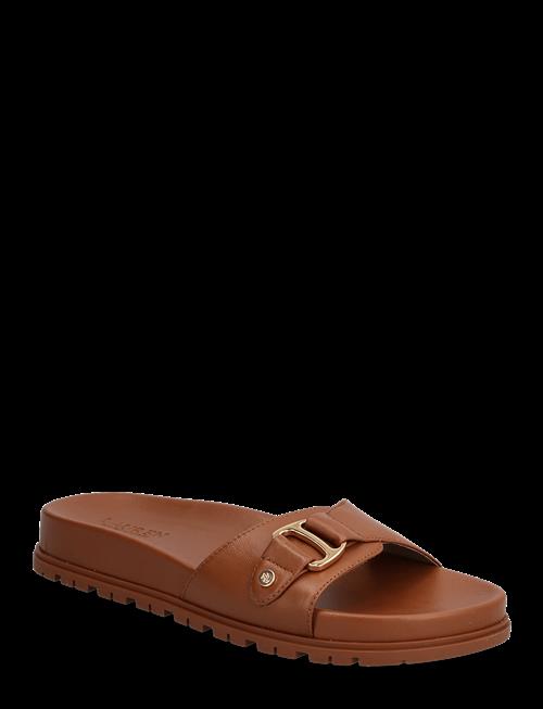 Lauren Ralph Lauren | Tasha Leather Slide Sandal | 42
