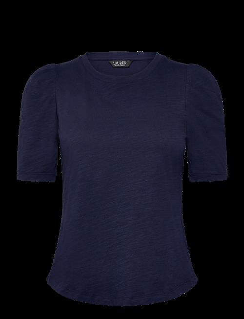 Lauren Ralph Lauren | Slub Jersey Puff-Sleeve Top | XS