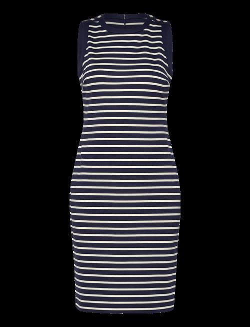 Lauren Ralph Lauren | Yd Striped Ponte-Knt-Dresses | 38