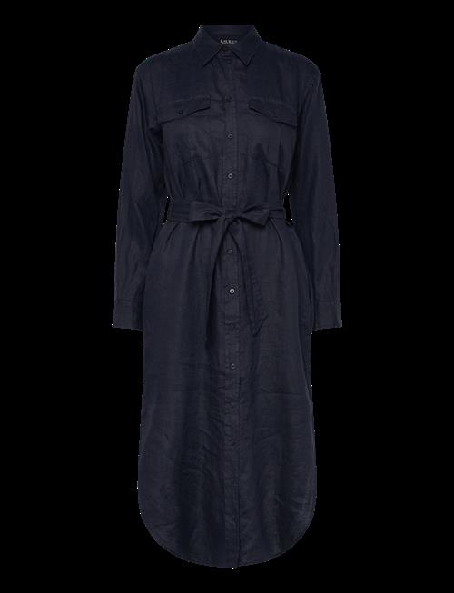 Lauren Ralph Lauren | Belted Linen Midi Shirtdress | 32