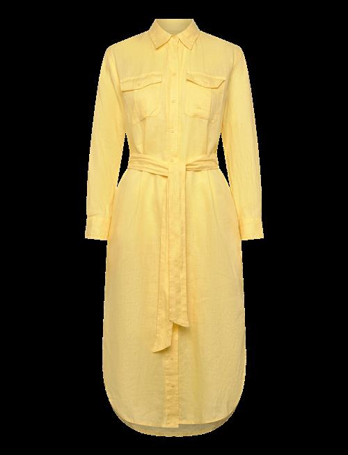 Lauren Ralph Lauren | Belted Linen Midi Shirtdress | 40