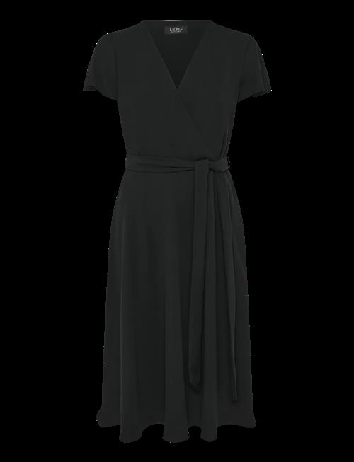 Lauren Ralph Lauren | Belted Georgette Surplice Dress | 32