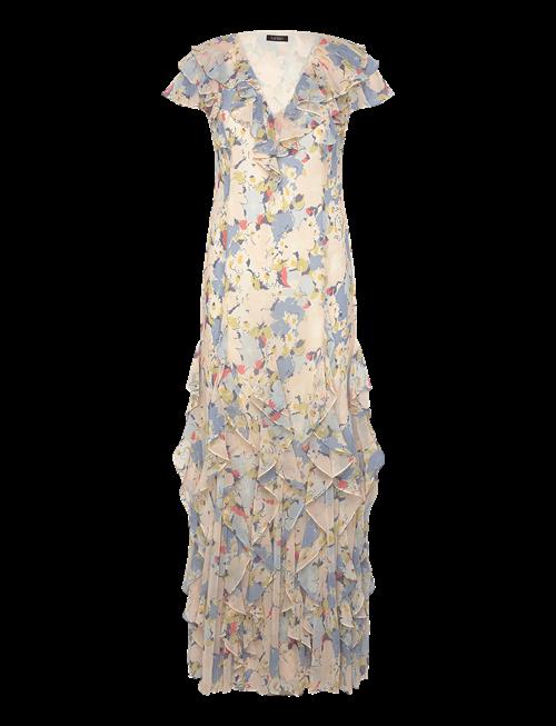 Lauren Ralph Lauren | Poly Crinkle Ggt 58-Wvn-Dresses | 36