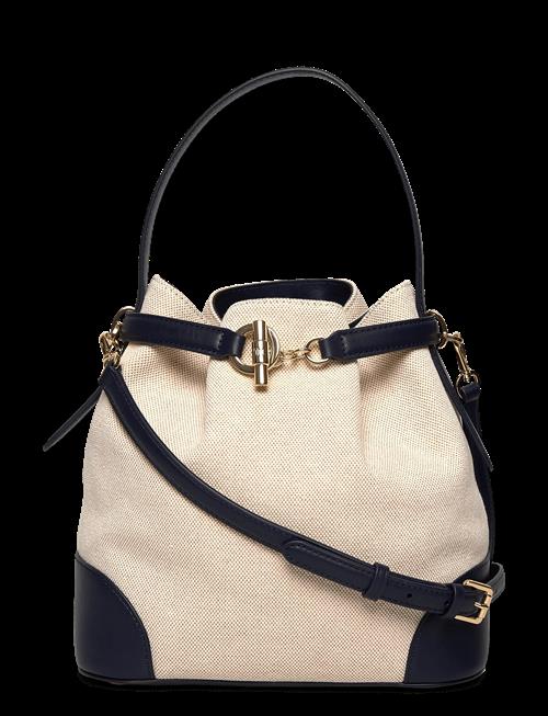 Lauren Ralph Lauren | Canvas Medium Blaike Bucket Bag | ONE SIZE