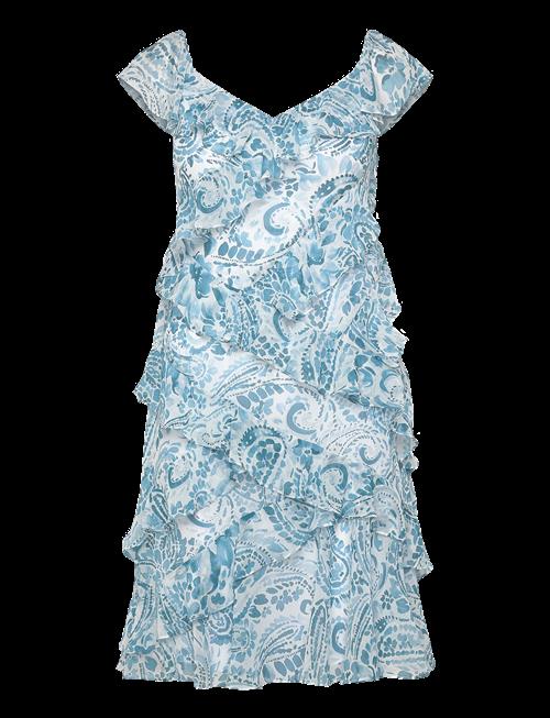 Lauren Ralph Lauren | Poly Crinkle Ggt 58-Wvn-Dresses | 42