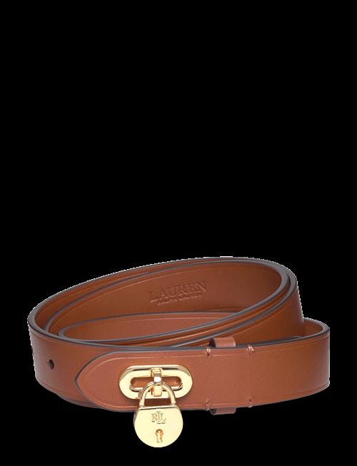 Lauren Ralph Lauren | Padlock Leather Belt | XS