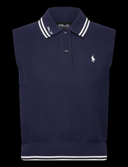 Ralph Lauren Golf | Cotton-Blend Polo-Collar Sweater | XL