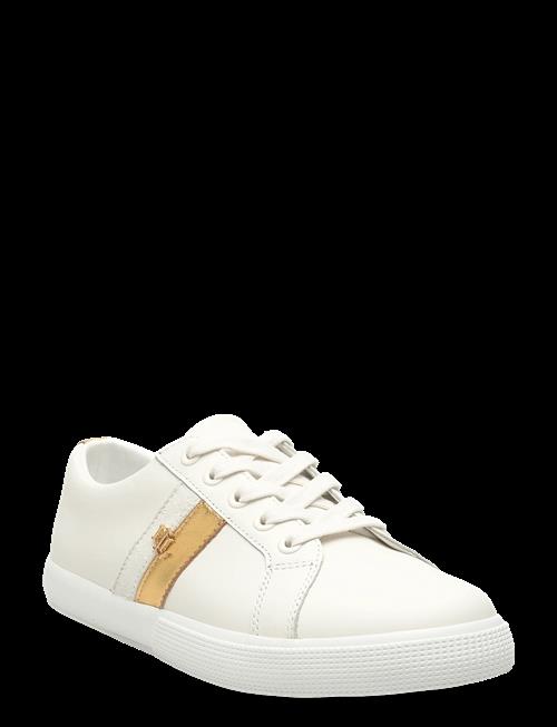 Lauren Ralph Lauren | Janson Ii Metallic-Trim Leather Sneaker | 41