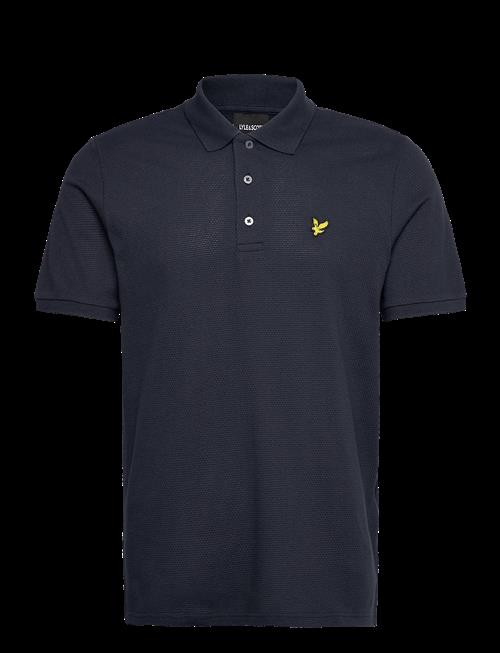 Lyle & Scott | Popcorn Jacquard Polo Shirt | L