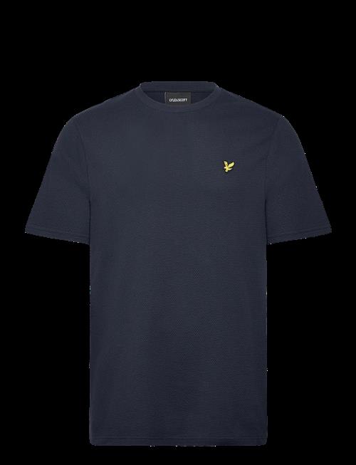 Lyle & Scott | Popcorn Jacquard T-Shirt | XS