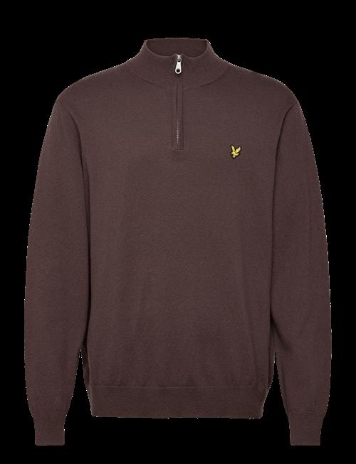 Lyle & Scott | Cotton Merino Quarter Zip Jumper | XXXL