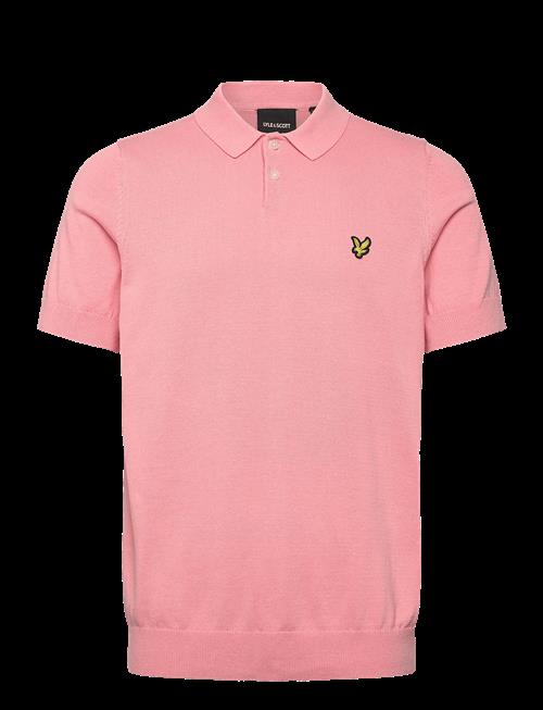 Lyle & Scott | Cotton Short Sleeve Knitted Polo | L