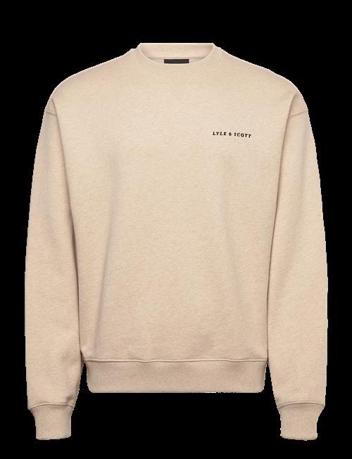 Lyle & Scott | Script Heavyweight Loopback Crew Neck Sweatshirt | XS