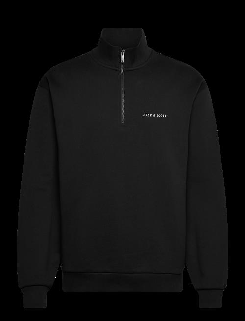 Lyle & Scott | Script Heavyweight Loopback Quarter Zip Sweatshirt | S