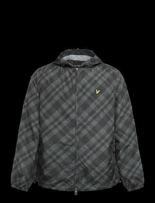 Lyle & Scott | Tartan Hooded Zip Through Jacket | L