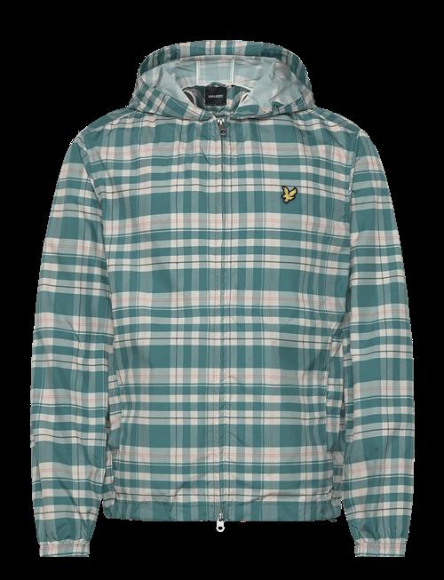 Lyle & Scott | Tartan Hooded Zip Through Jacket | M