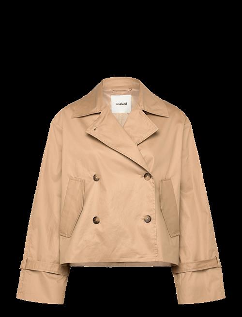 Soaked | Slfavne Short Trench Coat | M